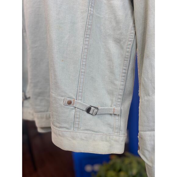 Double RL Ralph Lauren Light Wash Denim Jacket (L) - Picture 5 of 5